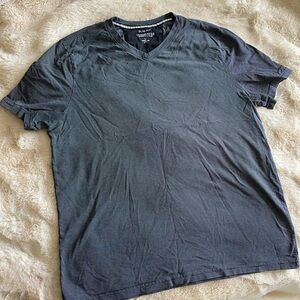 Kenneth Cole Charcoal V-Neck T-Shirt